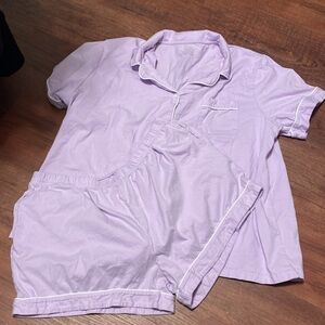 Lavender PJ lounge set Plus Size 2X
